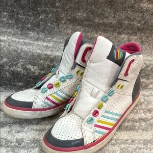 K-Swiss Colorful High-Top Sneakers